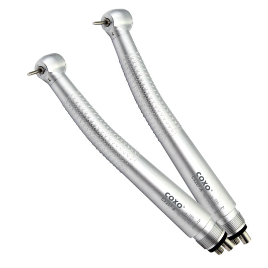 COXO CX207-A Turbina dental de alta velocidad Pieza de mano de alta velocidad Máquina de limpieza dental con spray de 3 vías Equipo de blanqueamiento Equipo dental