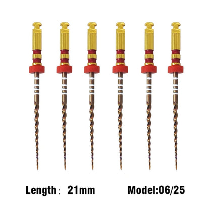 Limas rotatorias de endodoncia de níquel-titanio Coxo SC Pro, 5 cajas