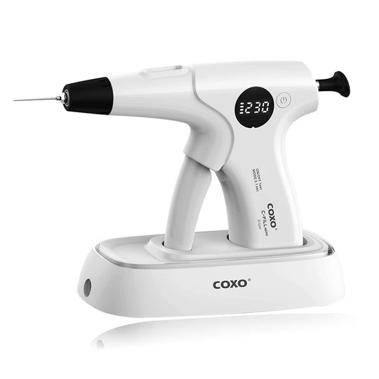 Sistema de obturación endodóntica dental COXO C-FILL Mini, sistema de relleno de conductos radiculares, pistola de retroceso inalámbrica, bolígrafo de fusión, tratamiento de conductos