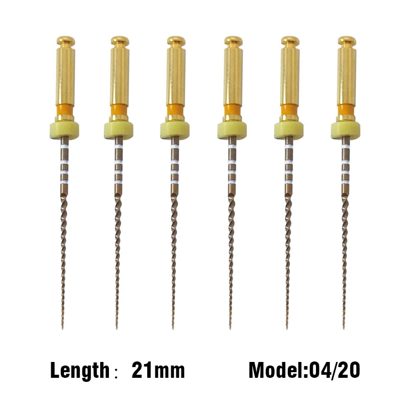 Limas rotatorias de endodoncia de níquel-titanio Coxo SC Pro, 5 cajas