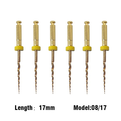 Limas rotatorias de endodoncia de níquel-titanio Coxo SC Pro, 5 cajas