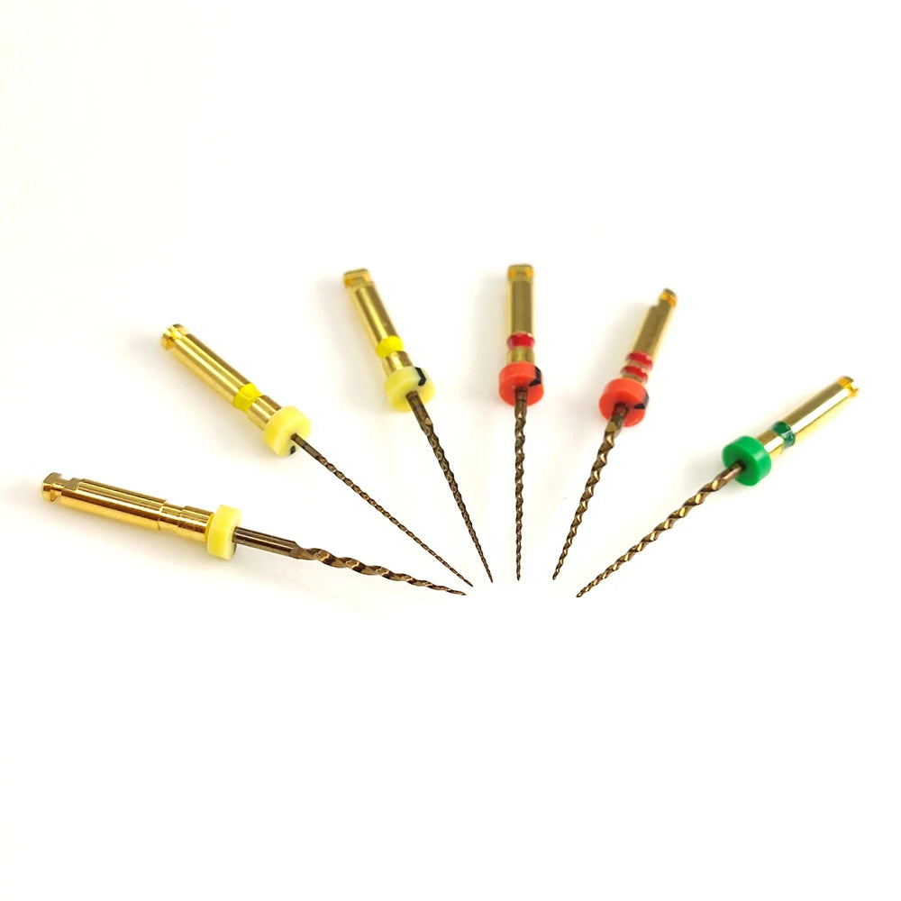 Limas rotatorias de endodoncia de níquel-titanio Coxo SC Pro, 5 cajas