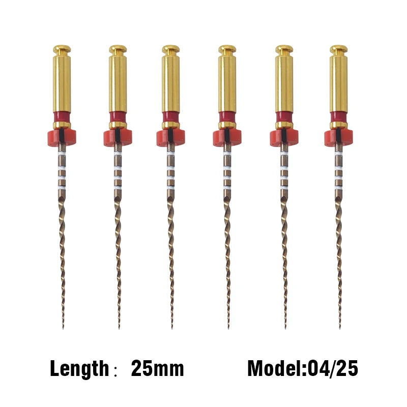 Limas rotatorias de endodoncia de níquel-titanio Coxo SC Pro, 5 cajas