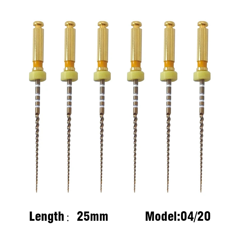 Limas rotatorias de endodoncia de níquel-titanio Coxo SC Pro, 5 cajas