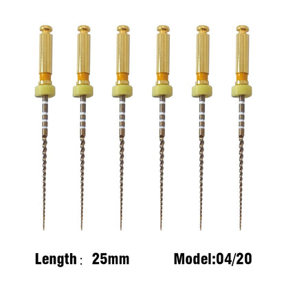 Limas rotatorias de endodoncia de níquel-titanio Coxo SC Pro, 5 cajas