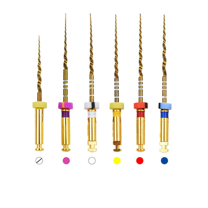 Coxo Sc Pro Limas dentales endodónticas Limas rotatorias endodónticas para terapia de conductos radiculares Instrumentos de conducto radicular de nitinol activados térmicamente